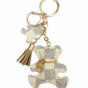 Teddy Bear Key Chain Purse Chain